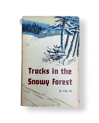 Tracks in the Snowy Forest