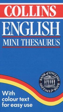 Collins English Mini Thesaurus - Thryft