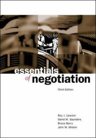 Essentials of Negotiation