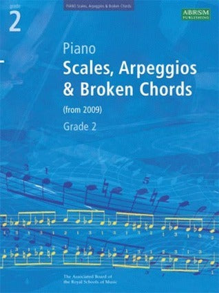 Piano Scales, Arpeggios & Broken Chords, Grade 2