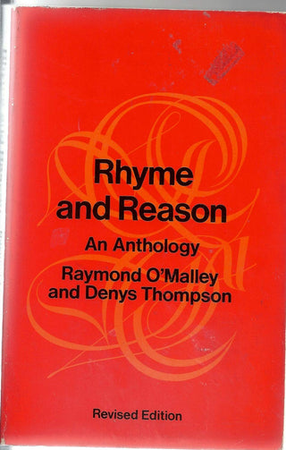 Rhyme and Reason: An Anthology