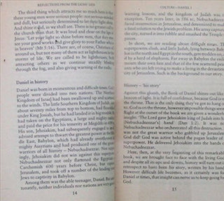 Reflections from the Lions' Den