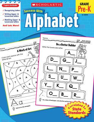 Scholastic Success with Alphabet Workbook - Thryft