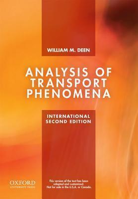 Analysis Of Transport Phenomena - Thryft