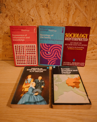 Bundle of Vintage Penguin Social Science Books