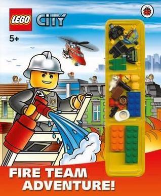 LEGO CITY: Fire Team Adventure! Storybook with Minifigures and Accessories - Thryft