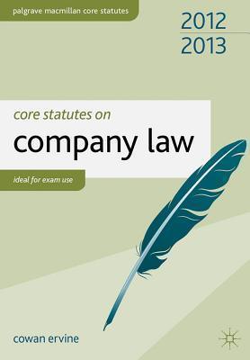 Core Statutes on Company Law 2012-13 - Thryft