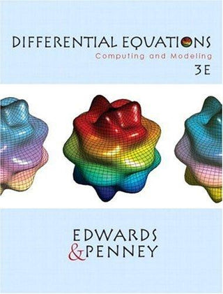 Differential Equations - Computing And Modeling - Thryft