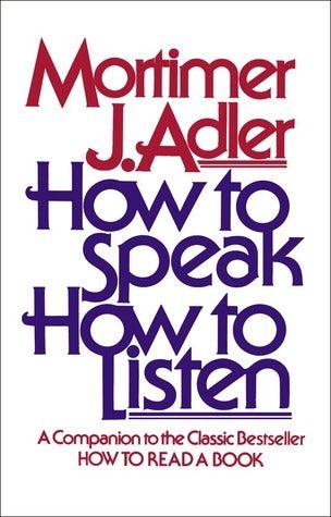 How to Speak, How to Listen - Thryft