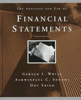 The Analysis And Use Of Financial Statements - Thryft