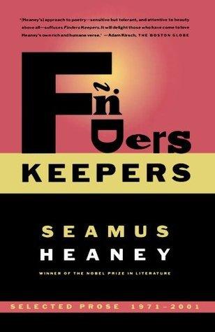 Finders Keepers - Selected Prose 1971-2001 - Thryft