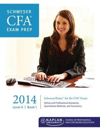 2014 CFA Level 2 Schweser Study Notes & Quick Sheet - Thryft