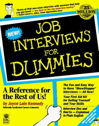 Job Interviews For Dummies - Thryft