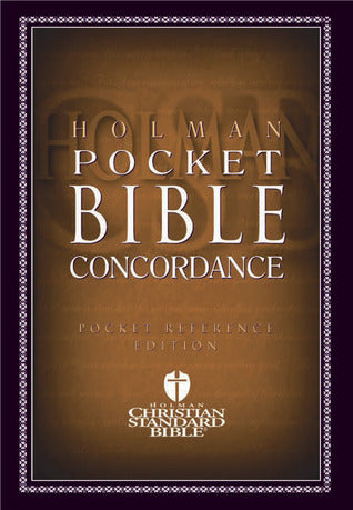 HCSB Pocket Bible Concordance