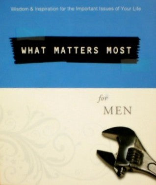 What Matters Most for Men