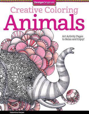 Creative Coloring Animals : Art Activity Pages to Relax and Enjoy! - Thryft