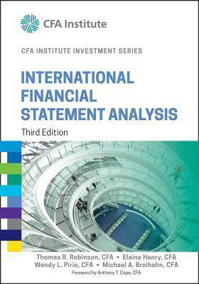 International Financial Statement Analysis - Thryft