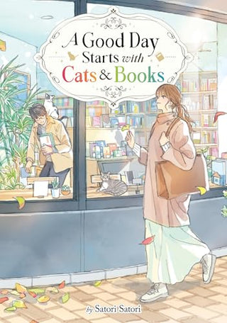A Good Day Starts with Cats and Books