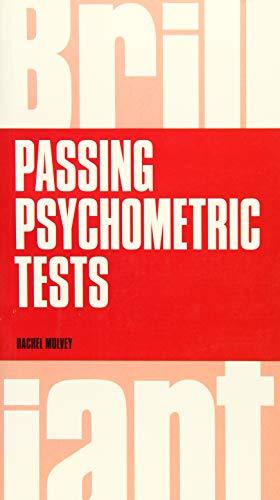 Brilliant Passing Psychometric Tests : Tackling selection tests with confidence - Thryft