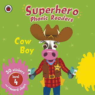 Superhero Phonics Readers Cowboy Level 4: Learn to Read