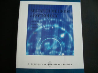 Research Methods in Psychology