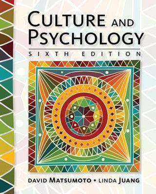 Culture and Psychology - Thryft