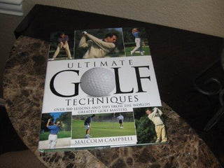 Ultimate Golf Techniques [Hardcover] Malcolm Campbell Dave Cannon (Photographer) - Thryft