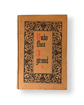 Unto Thee I Grant - Thryft