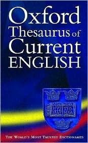 Oxford Thesaurus of Current English - Thryft
