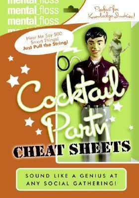 Mental Floss : Cocktail Party Cheat Sheets - Thryft