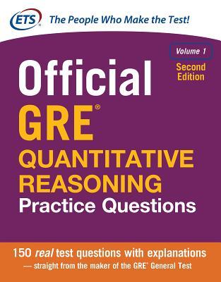 Official GRE Quantitative Reasoning Practice Questions, Second Edition, Volume 1