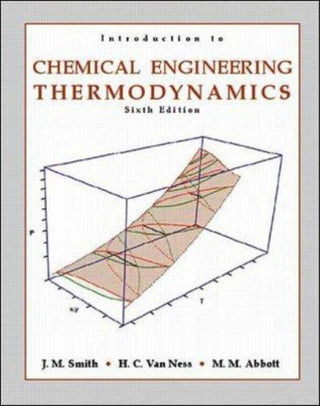 Introduction to Chemical Engineering Thermodynamics - Thryft