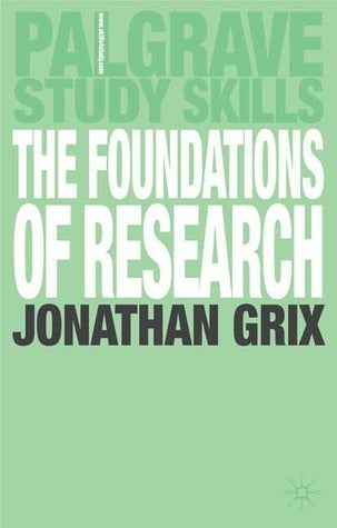 The Foundations of Research