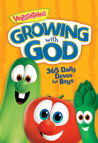 Growing With God: 365 Daily Devos for Boys