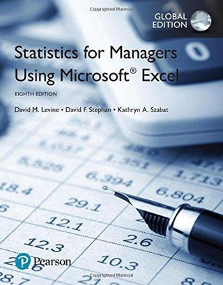 Statistics for Managers Using Microsoft Excel, Global Edition - Thryft