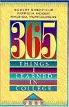 365 Things I Learned in College - Thryft