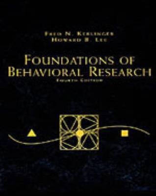 Foundations of Behavioral Research - Thryft