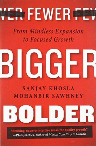 Fewer, Bigger, Bolder					From Mindless Expansion to Focused Growth - Thryft