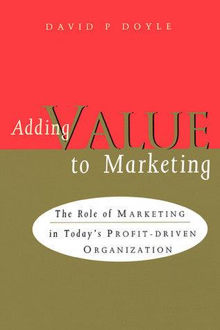 Adding Value to Marketing - Thryft