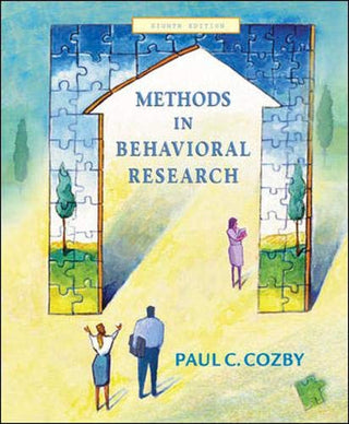 Methods in Behavioral Research