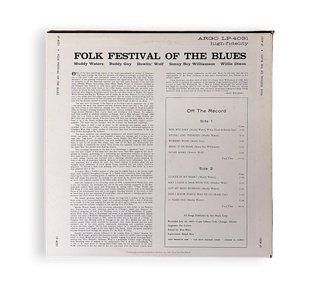 Folk Festival Of The Blues