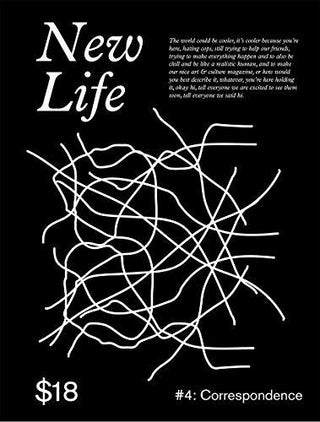 New Life Quarterly Issue 4: Correspondence - Thryft