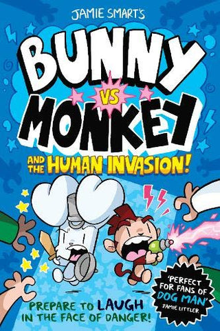 Bunny Vs Monkey and the Human Invasion