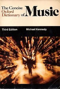 The Concise Oxford Dictionary of Music