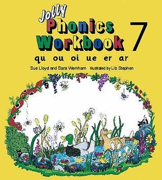 Jolly Phonics Workbook 7 in Precursive Letters (British English Edition)