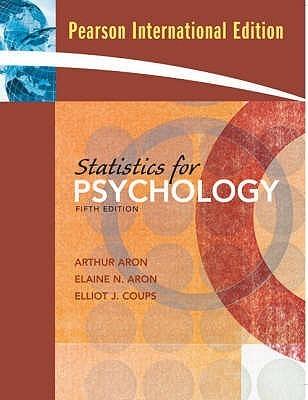 Statistics for Psychology : International Edition - Thryft