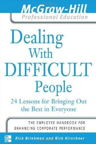 Dealing With Difficult People