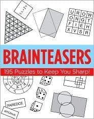 Brainteasers: 195 Puzzles to Keep You Sharp! - Thryft