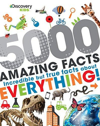 Discovery Kids 5000 Amazing Facts : Incredible but True Facts About Everything! - Thryft