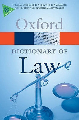 A Dictionary of Law